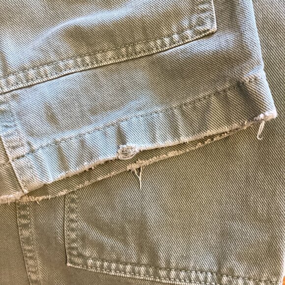 BDG Urban Outfitters Men's Carpenter Green Jeans Double Knee Work Pants - Picture 11 of 13